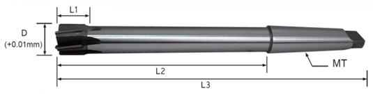 Morse Taper Spiral Flute Reamer - Chian Seng Machinery Tool Co., Ltd